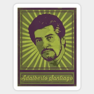 Adalberto Santiago Poster Sticker